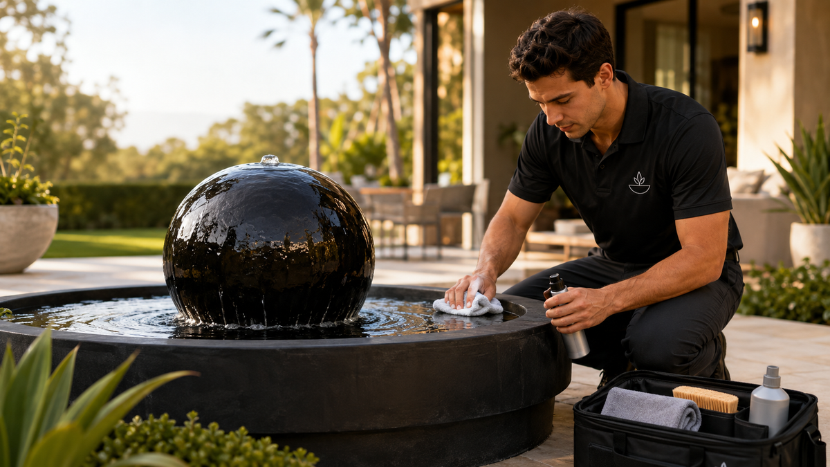 How to Prevent Algae and Oxidation in Your Outdoor Fountain