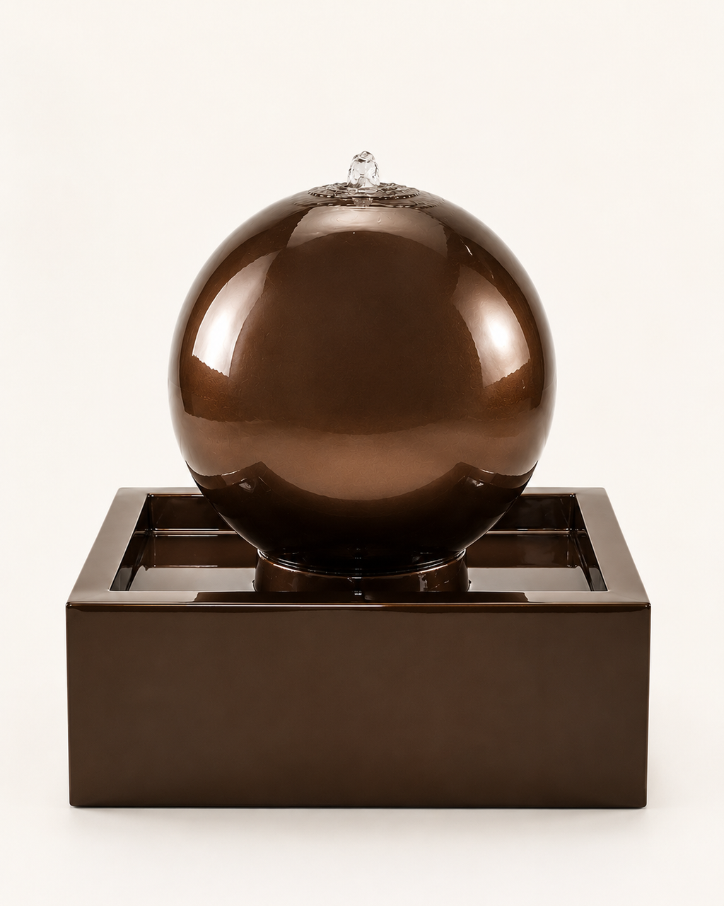 24" Concrete Sphere Fountain Full Kit