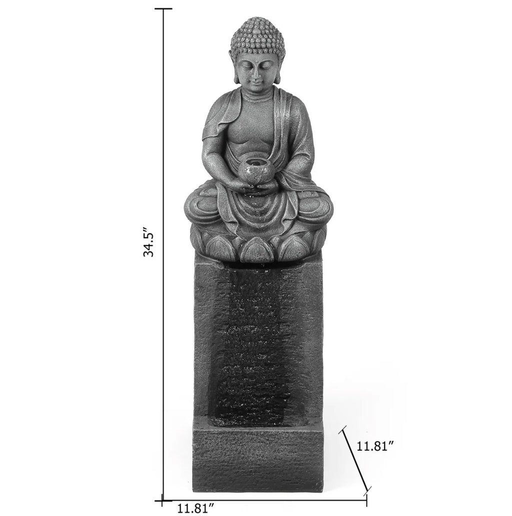 Buddha water Fountain- Indoor/outdoor zen Fountain
