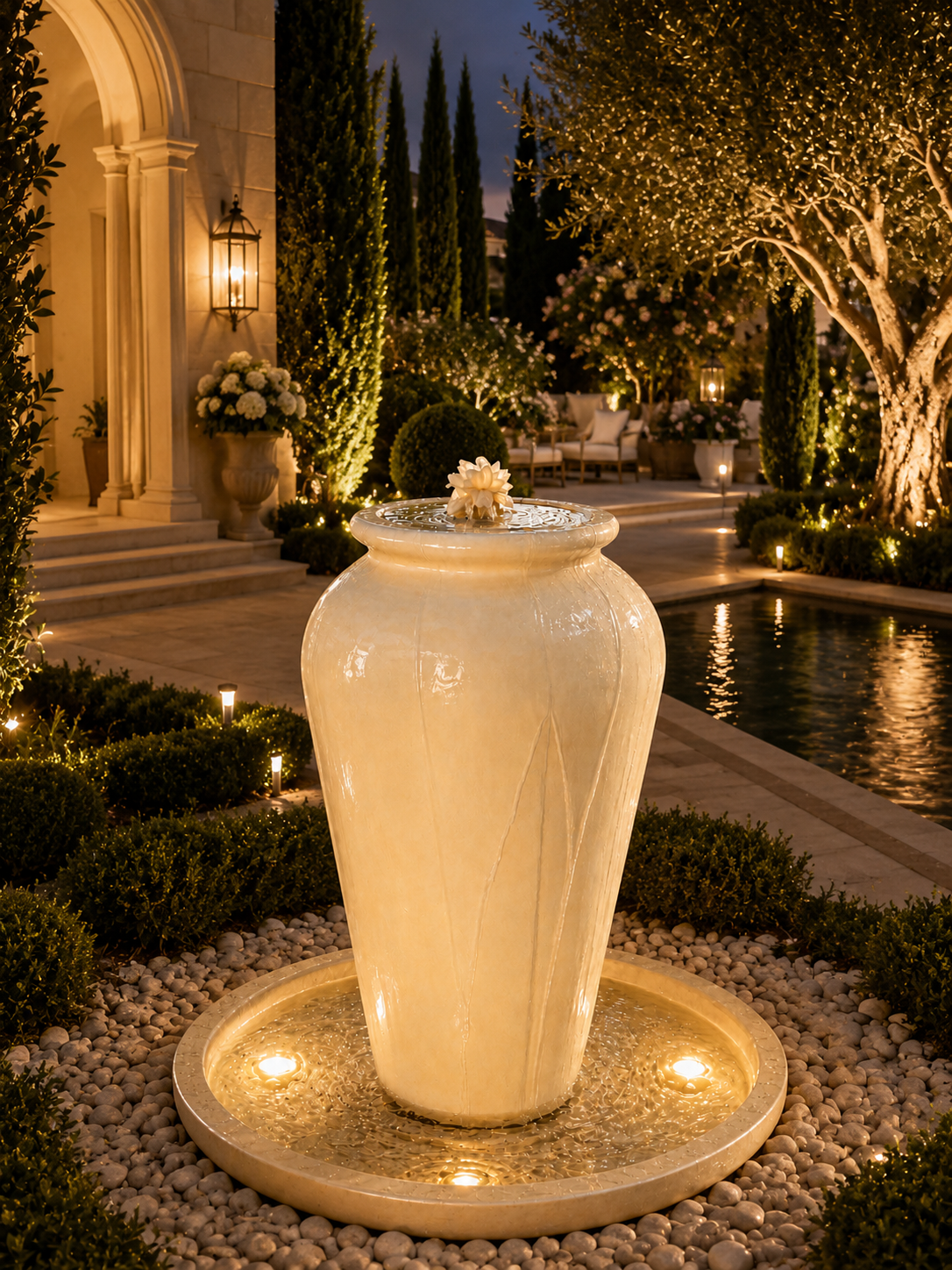 Elegant Urn Water Fountain