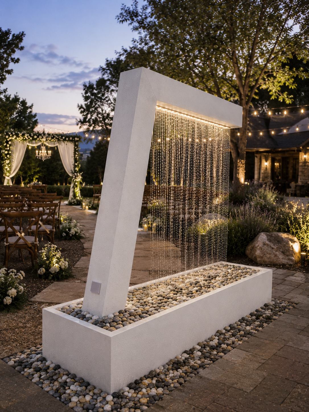 Modern Water Curtain Fountain