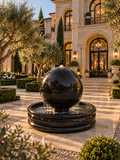Luxury Oversized Concrete Sphere Fountain