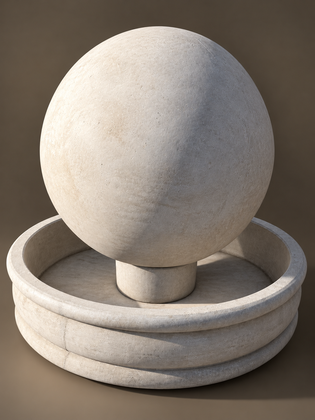 Luxury Oversized Concrete Sphere Fountain