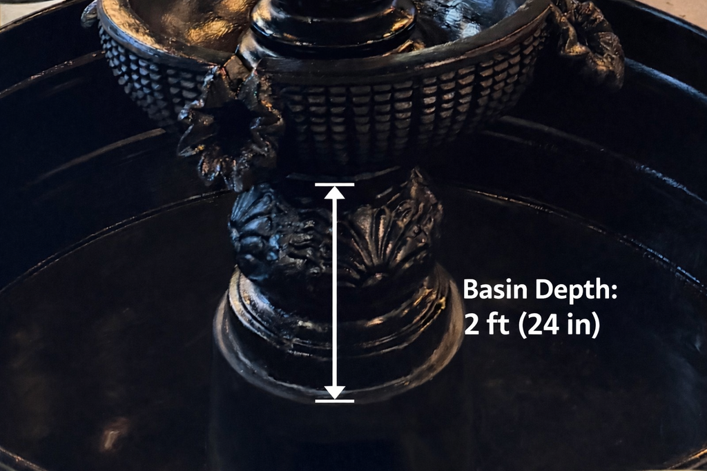 Luxury Koi Pond Fountain
