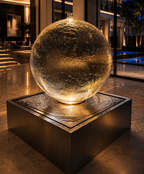 Acrylic Sphere Fountain (LED Kit)