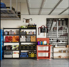 Heavy duty five tier shelves