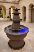 Fountain 5 Ft Hard Acrylic, Water Feature Indoor/ Outdoor