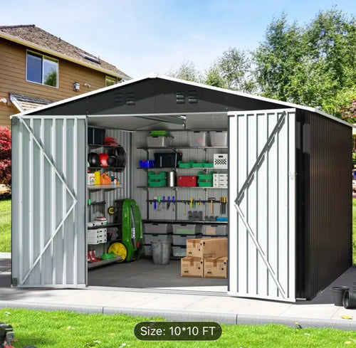 10 x 10 metal storage shed
