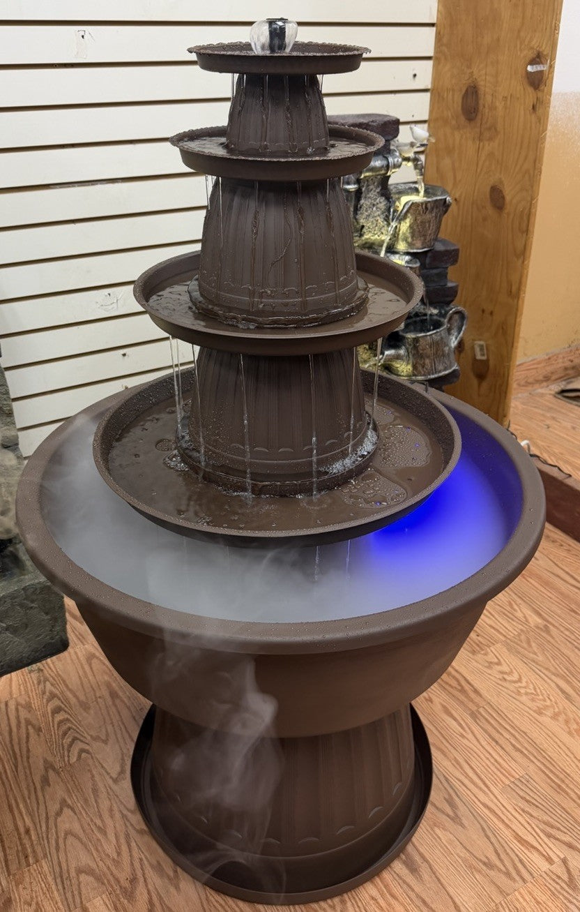 Fountain 5 Ft Hard Acrylic, Water Feature Indoor/ Outdoor