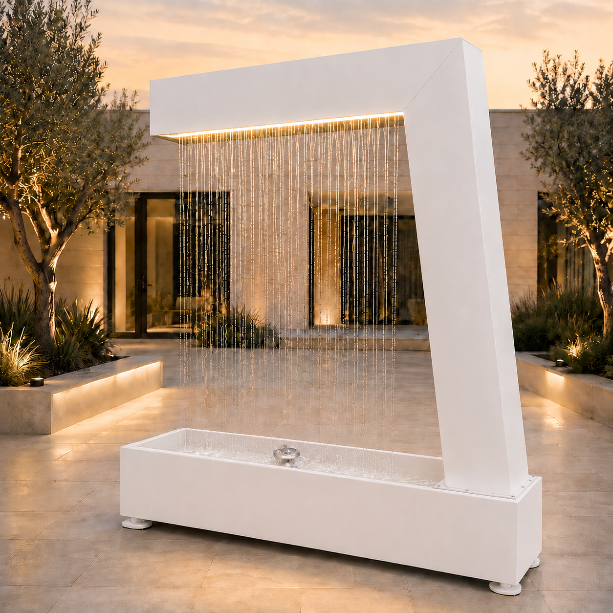 Modern Water Curtain Fountain
