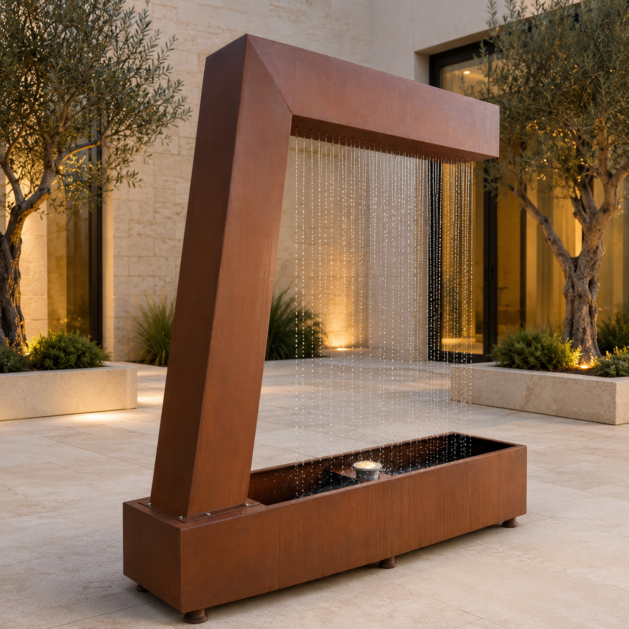 Modern Water Curtain Fountain
