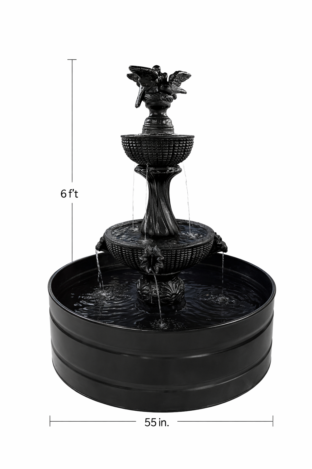Luxury Koi Pond Fountain