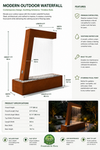 Modern Water Curtain Fountain