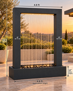 Modern Architectural Water Curtain Fountain