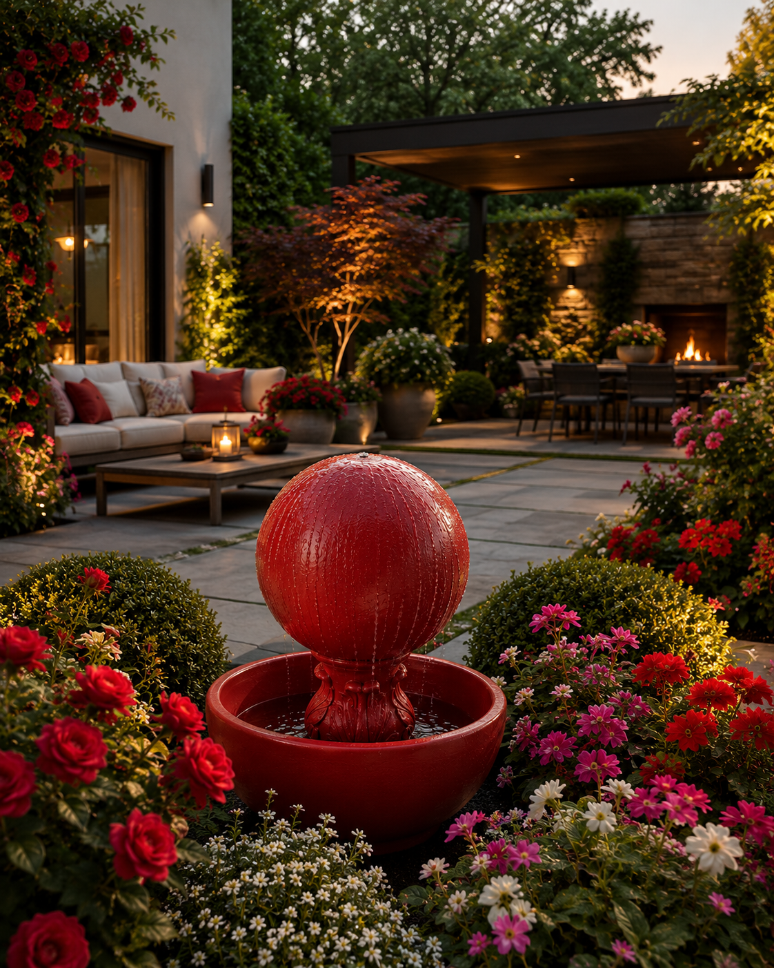 Compact Sphere Fountain