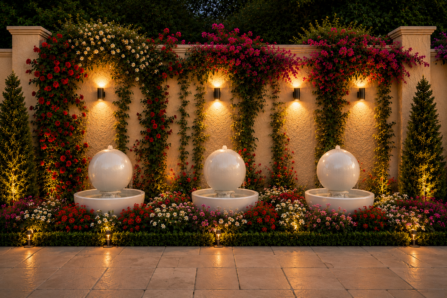 Compact Sphere Fountain