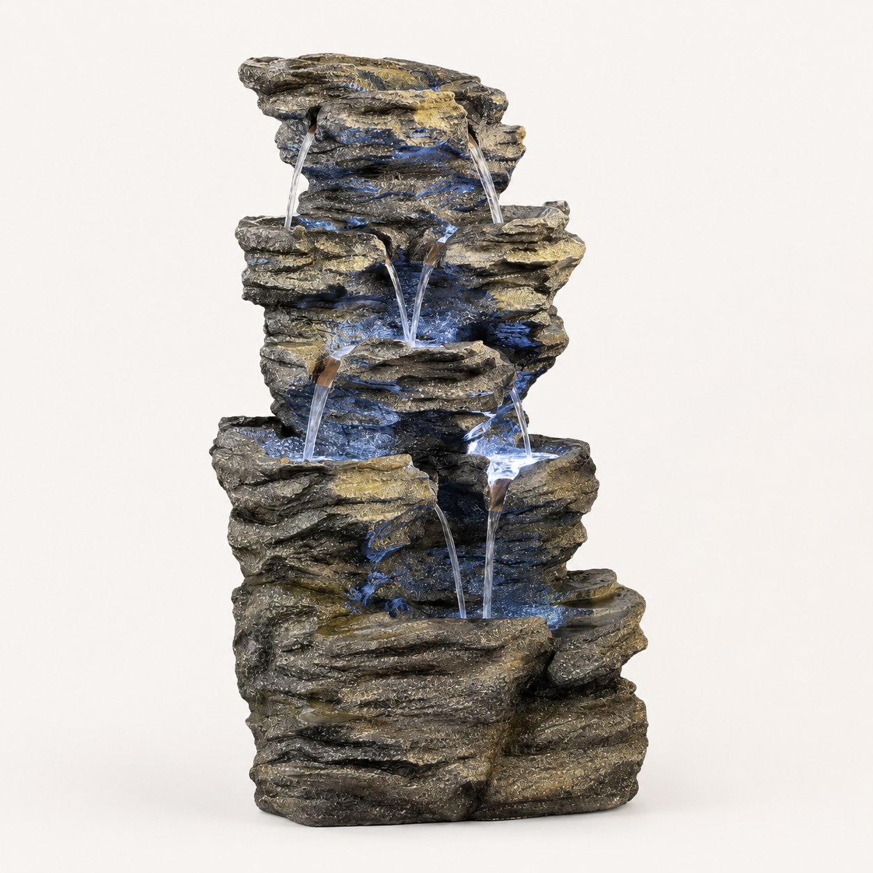7-Tier Rock Fountain – LED