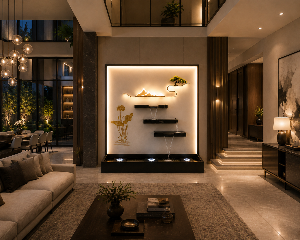 Luxury Granite Wall Fountain
