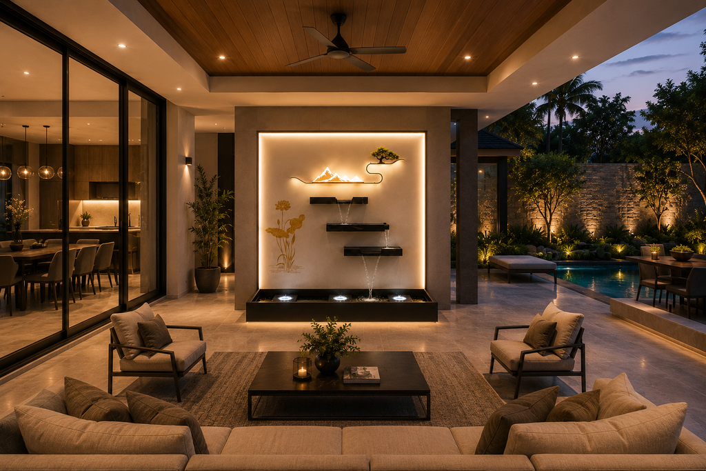 Luxury Granite Wall Fountain