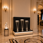 Modern Polyresin Wall Fountain  | Custom Design and size