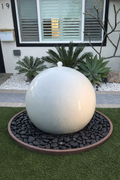 24'' Concrete Sphere Fountain with a Hidden Base / Full kit