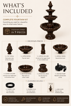 Three Tier Classic Fountain