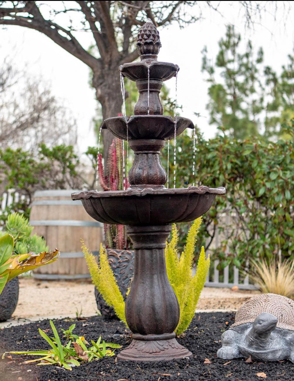 3 tiers resin Fountain