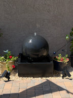 24” concrete sphere full kit