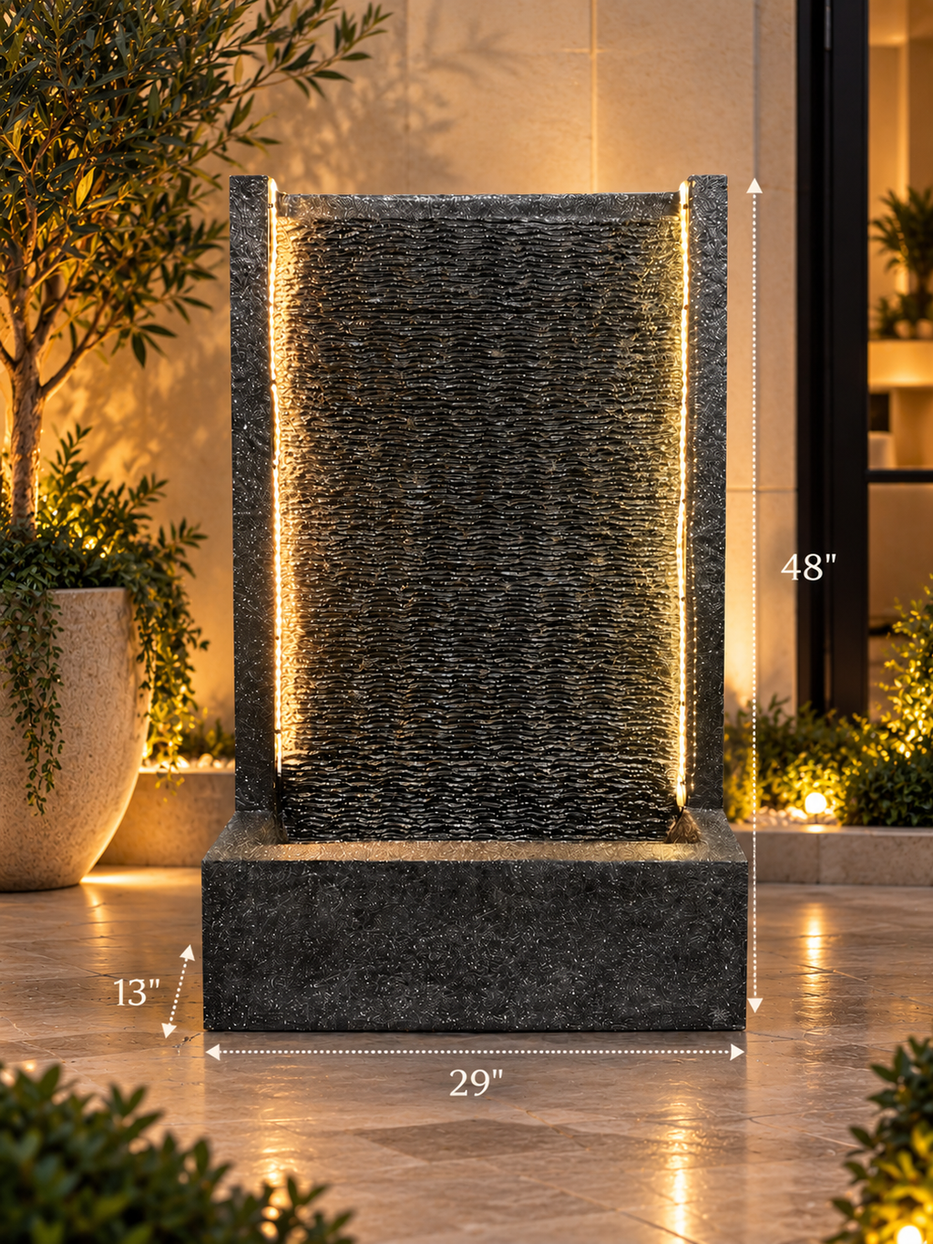 Waterfall Fiberglass Fountain