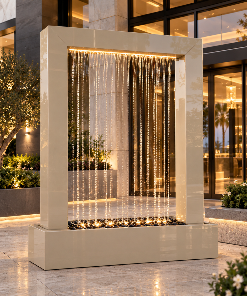 Modern Architectural Water Curtain Fountain