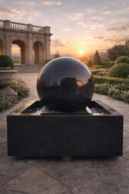 24” concrete sphere full kit