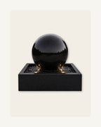 Luxurious 30'' Concrete Sphere with a showing basin