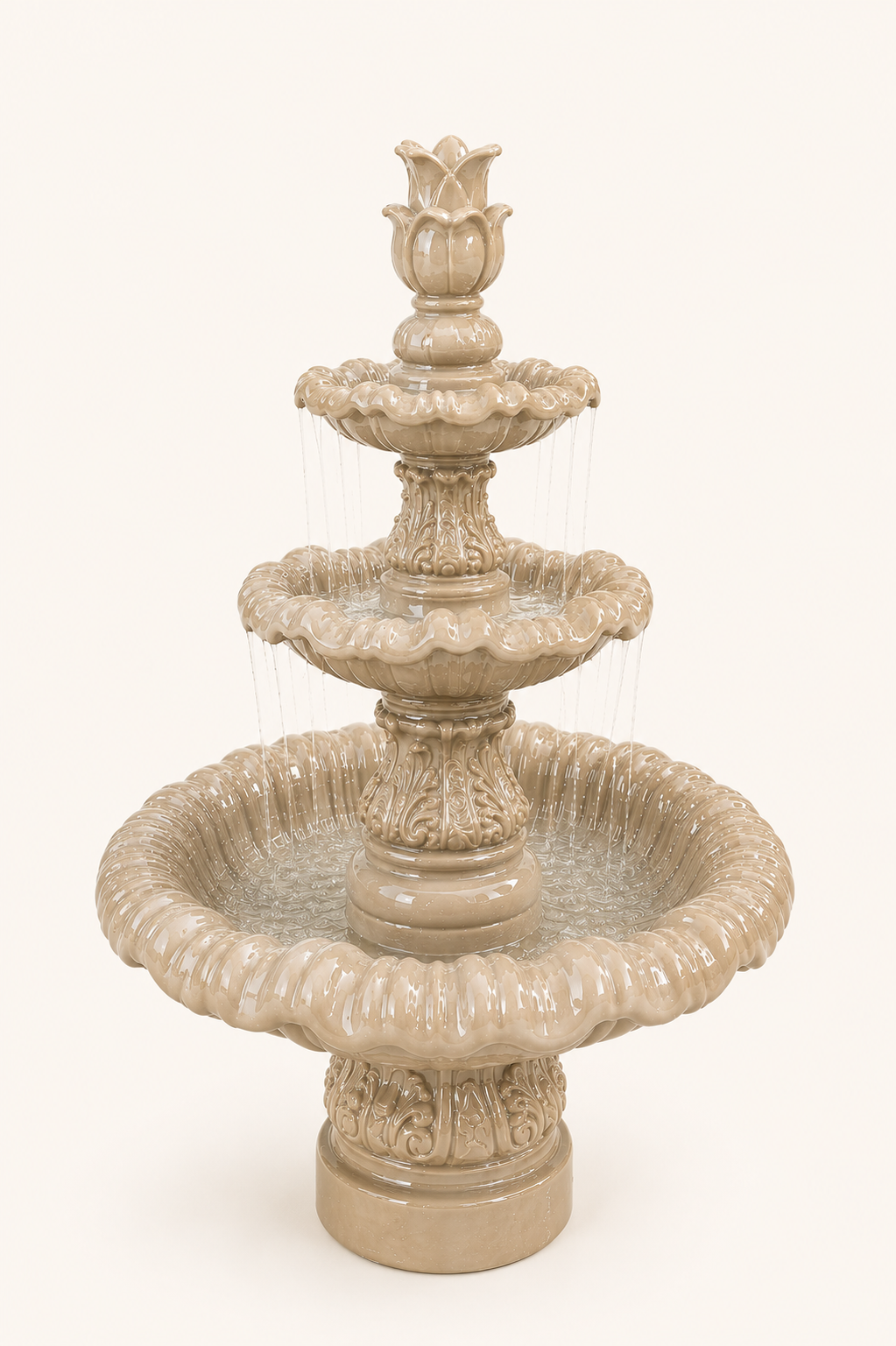 Grand 3-Tier Classic Garden Fountain