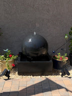 24” concrete sphere full kit __etsy:8128978494