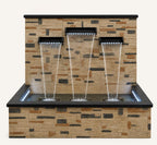 Modern Polyresin Wall Fountain  | Custom Design and size __etsy:8229173588