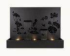 Laser-Cut Steel Wall Water Fountain – 4 ft x 6 ft | Custom Design __etsy:8374851901