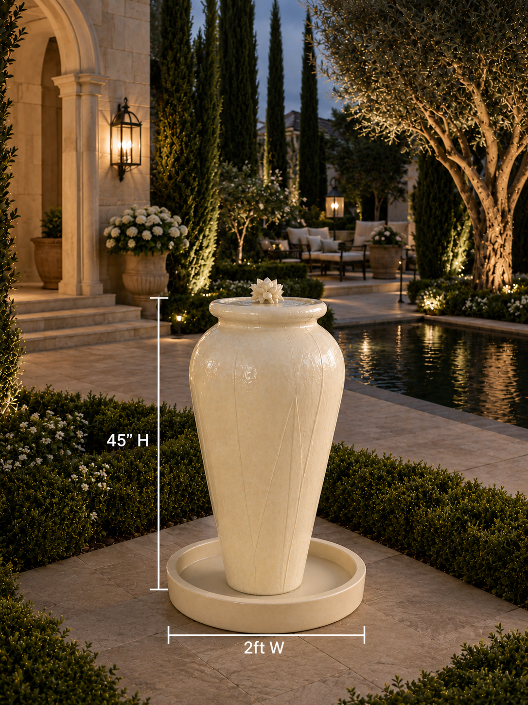 Elegant Urn Water Fountain