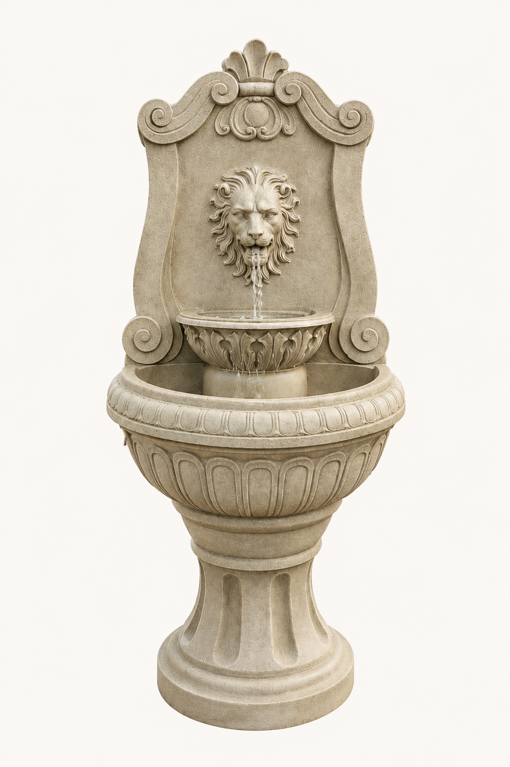 Lion Head Wall Fountain