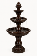 Luxury Three-Tier Garden Courtyard Fountain (4 ft)