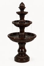 Luxury Three-Tier Garden Courtyard Fountain (4 ft)