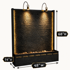 Luxury LED Water Wall Fountain