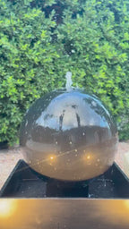 24” Basin Fountain with 20” Concrete Sphere – Full Kit