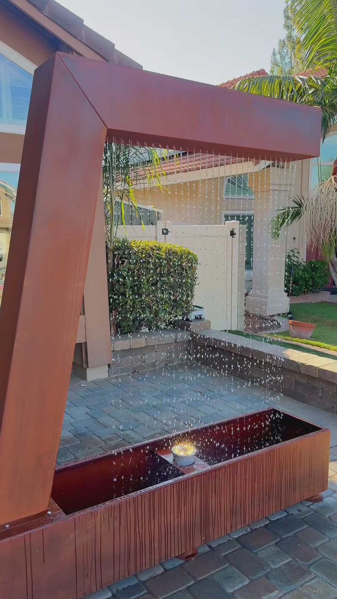 Modern Water Curtain Fountain