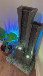 Modern LED Water Fountain (40")