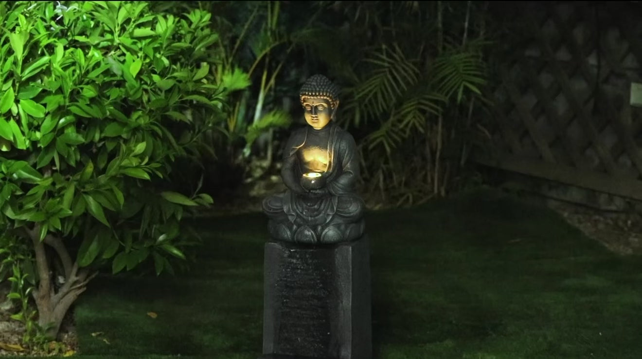 Buddha water Fountain- Indoor/outdoor zen Fountain