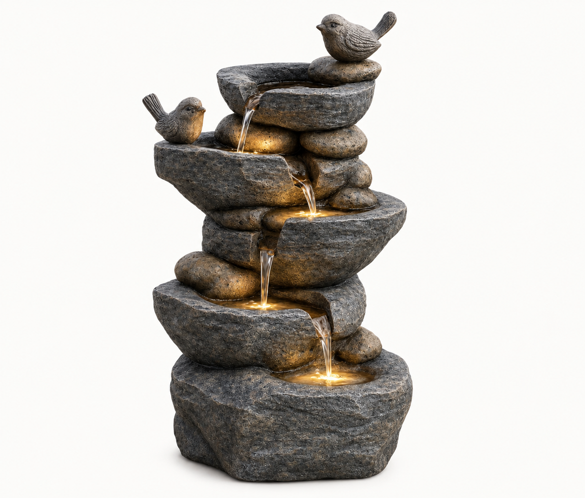 5-Tier Bird Fountain