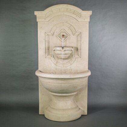 Corsica Concrete Outdoor Wall Fountain - #1836