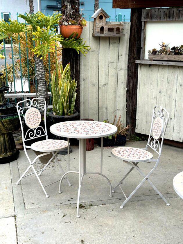 Casablanca Bistro Set – Mosaic Garden Elegance