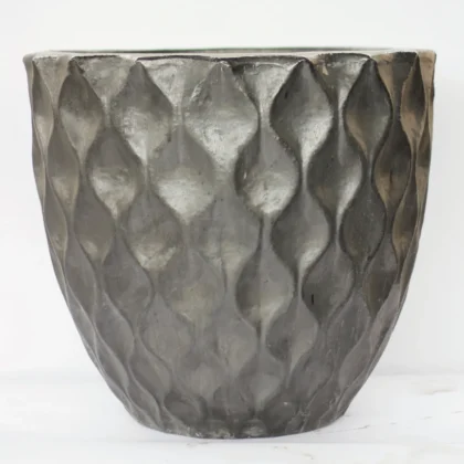 Tectonic Wave – Sculpted Concrete Planter 06